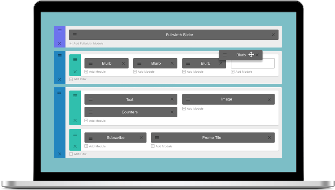 Advanced website page builder
