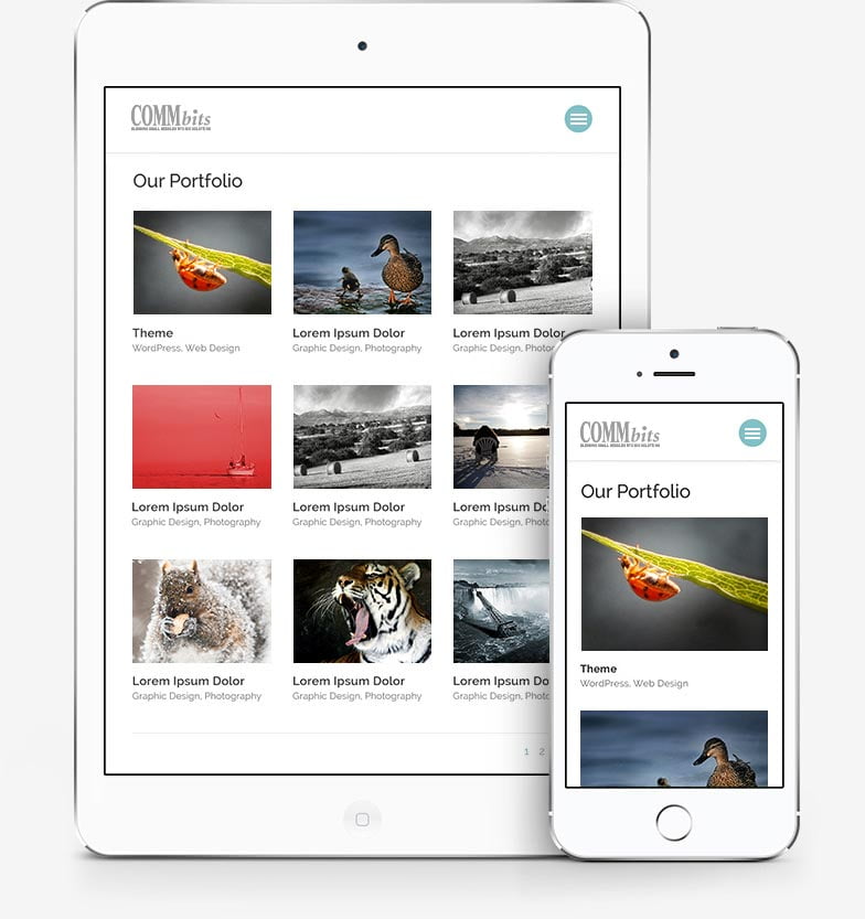 Responsive website design Responsive content - we build smart microsites for tablets and smartphones too